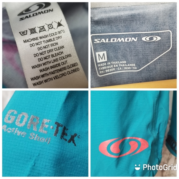 Salomon Gore-Tex Mini Series Jacket Hoodie - Picture 6 of 8